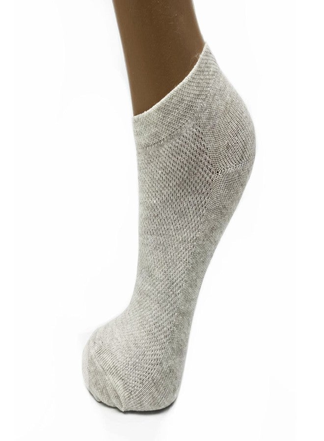 FlaxSox Women feets Flax Linen Ankle Socks Quick-Drying Finely Made Mesh-knitted (M, 3-pack) - Image 1